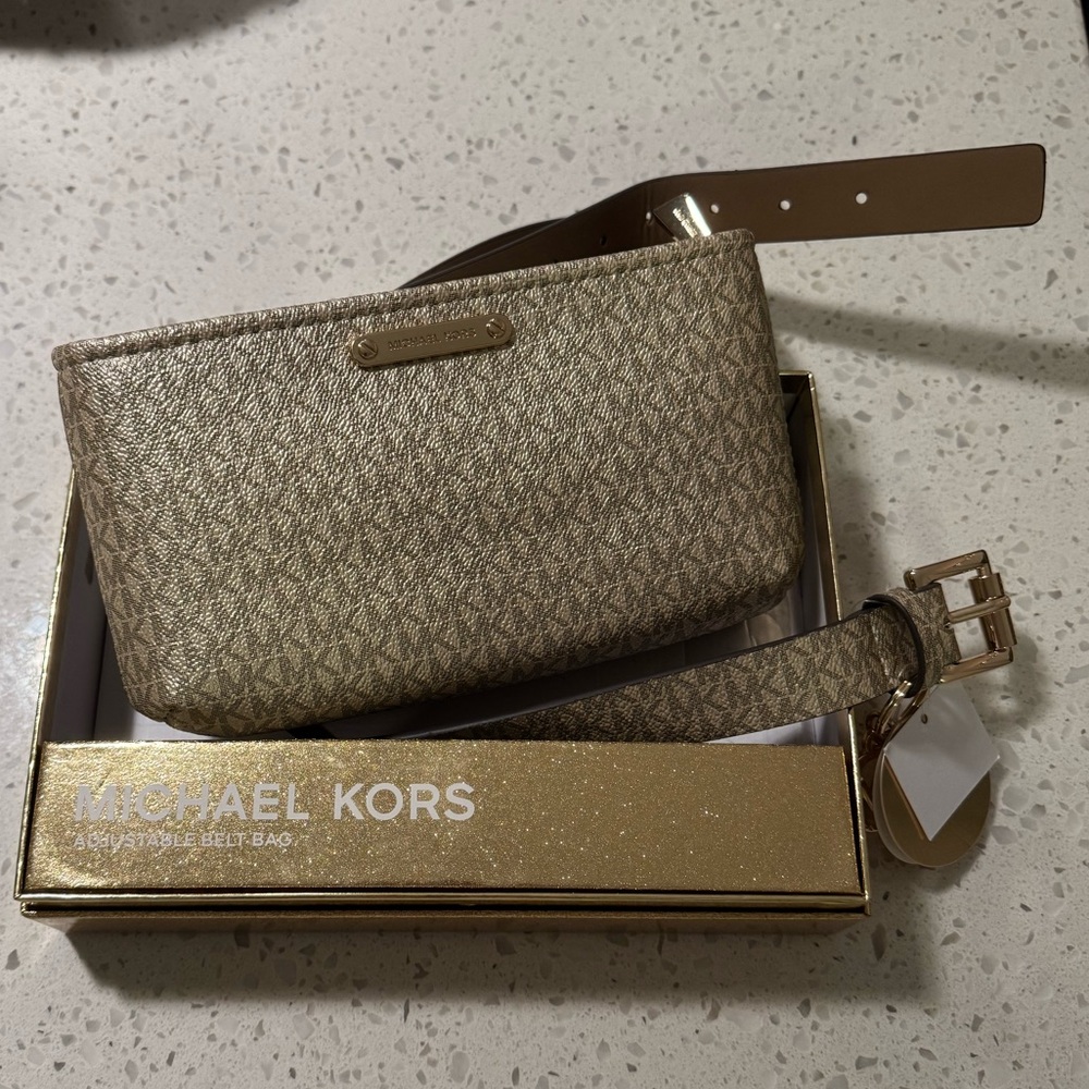 NWT Michael Kors MK Belt Bag